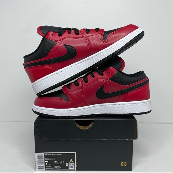 Nike Air Jordan 1 Retro Low GS “Reverse Bred” NEW - Picture 3 of 4